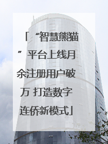 “智慧熊猫”平台上线月余注册用户破万 打造数字连侨新模式