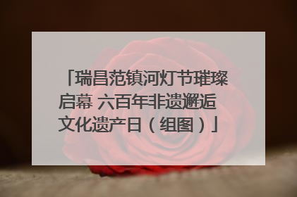 瑞昌范镇河灯节璀璨启幕 六百年非遗邂逅文化遗产日（组图）