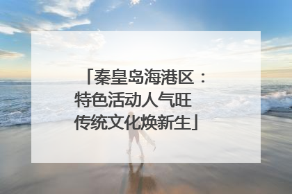 秦皇岛海港区：特色活动人气旺 传统文化焕新生