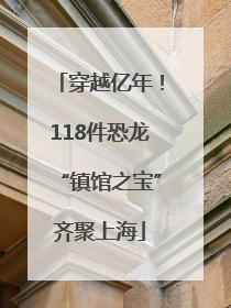 穿越亿年！118件恐龙“镇馆之宝”齐聚上海