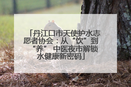 丹江口市天使护水志愿者协会：从“饮”到“养” 中医夜市解锁水健康新密码