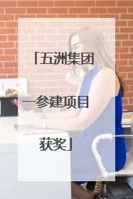 五洲集团一参建项目获奖