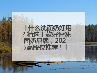 什么洗面奶好用？精选十款好评洗面奶品牌，2025高段位推荐！