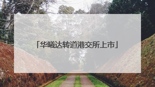 华曦达转道港交所上市