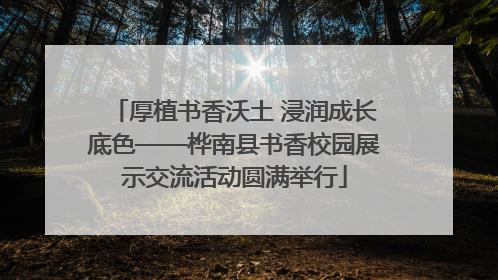 厚植书香沃土 浸润成长底色——桦南县书香校园展示交流活动圆满举行