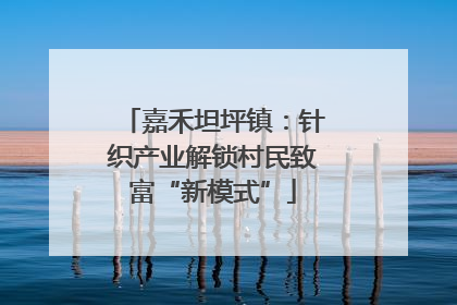 嘉禾坦坪镇：针织产业解锁村民致富“新模式”
