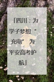 四川：为学子梦想“充电” 为平安高考护航