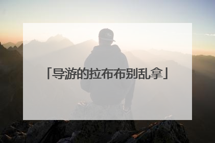 导游的拉布布别乱拿