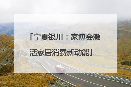 宁夏银川：家博会激活家居消费新动能