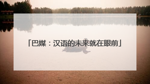 巴媒：汉语的未来就在眼前
