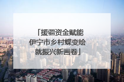 援疆资金赋能 伊宁市乡村蝶变绘就振兴新画卷