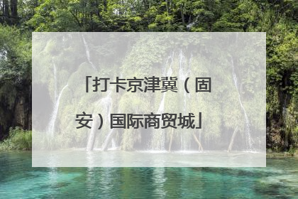 打卡京津冀（固安）国际商贸城