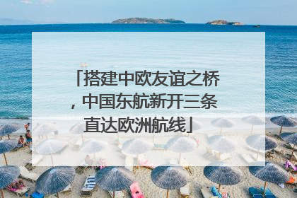搭建中欧友谊之桥，中国东航新开三条直达欧洲航线