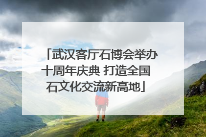 武汉客厅石博会举办十周年庆典 打造全国石文化交流新高地