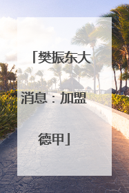 樊振东大消息：加盟德甲