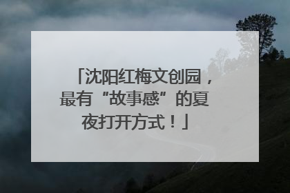 沈阳红梅文创园，最有“故事感”的夏夜打开方式！