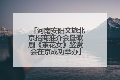 河南安阳文旅北京招商推介会暨歌剧《茶花女》鉴赏会在京成功举办