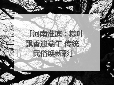 河南淮滨：粽叶飘香迎端午 传统民俗焕新彩