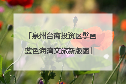泉州台商投资区擘画蓝色海湾文旅新版图