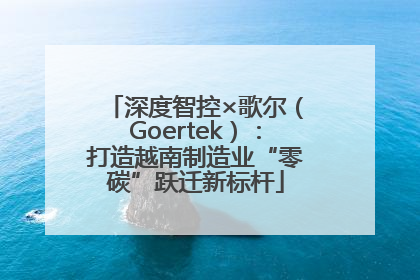 深度智控×歌尔（Goertek）：打造越南制造业“零碳”跃迁新标杆