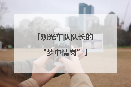 观光车队队长的“梦中情岗”
