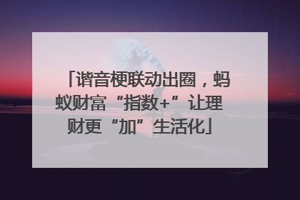 谐音梗联动出圈，蚂蚁财富“指数+”让理财更“加”生活化