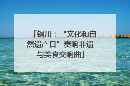 铜川：“文化和自然遗产日”奏响非遗与美食交响曲