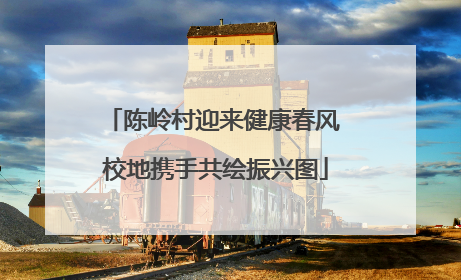 陈岭村迎来健康春风 校地携手共绘振兴图