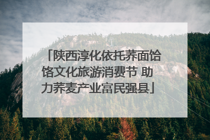 陕西淳化依托荞面饸饹文化旅游消费节 助力荞麦产业富民强县