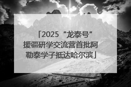 2025“龙泰号”援疆研学交流营首批阿勒泰学子抵达哈尔滨