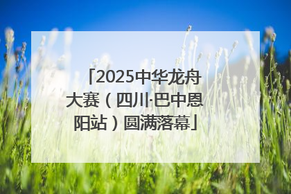 2025中华龙舟大赛（四川·巴中恩阳站）圆满落幕