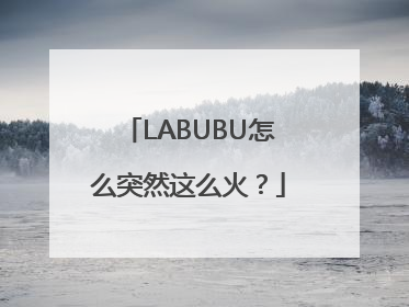LABUBU怎么突然这么火？